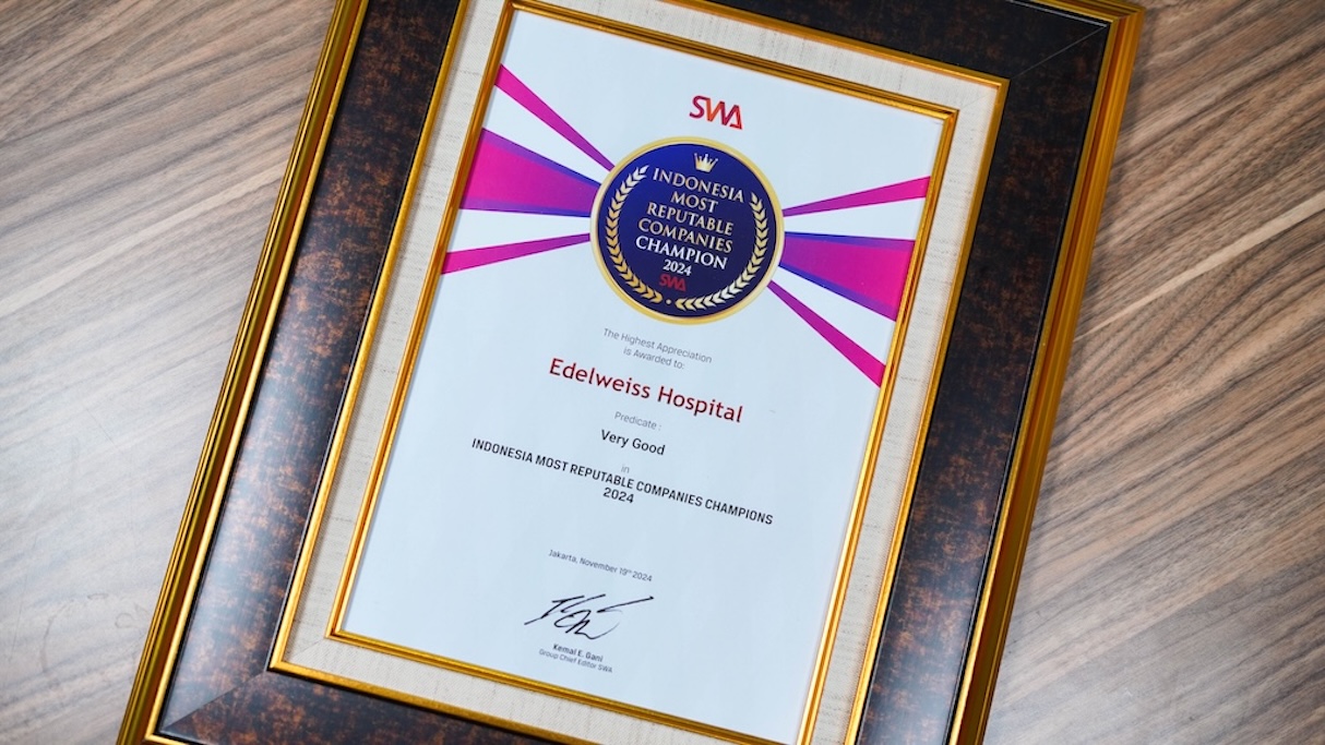 Penghargaan Edelweiss Hospital